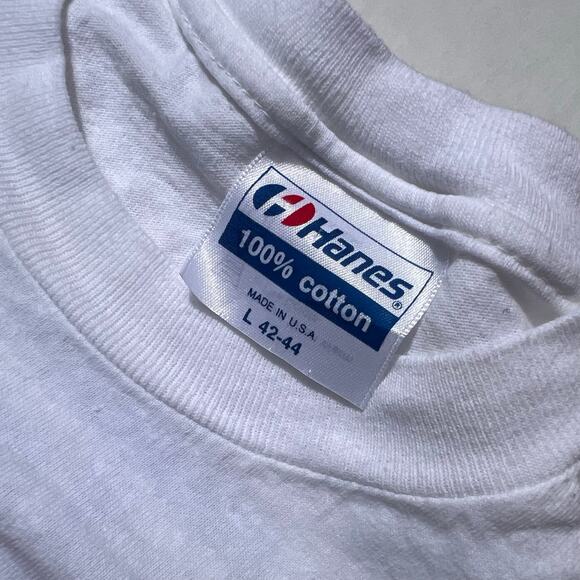 Vintage 1989 New Kids On The Block Faces Tour Band Tee T Shirt L USA Made 80s - Picture 2 of 12